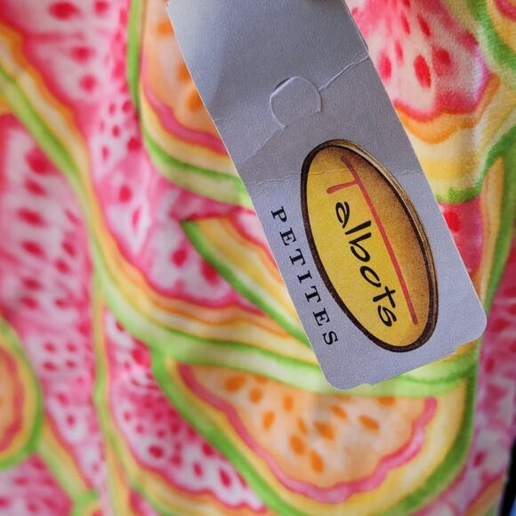 NWT Talbots Watermelon Capri size 8P - Picture 11 of 13